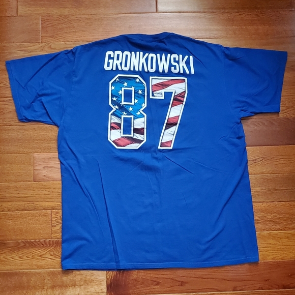 New England Patriots Rob Gronkowski Shirt XL - Picture 2 of 2